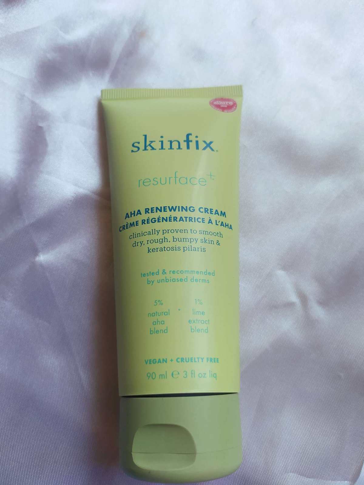✨海淘开箱记--Skinfix身体乳  不知道大家有没有背部