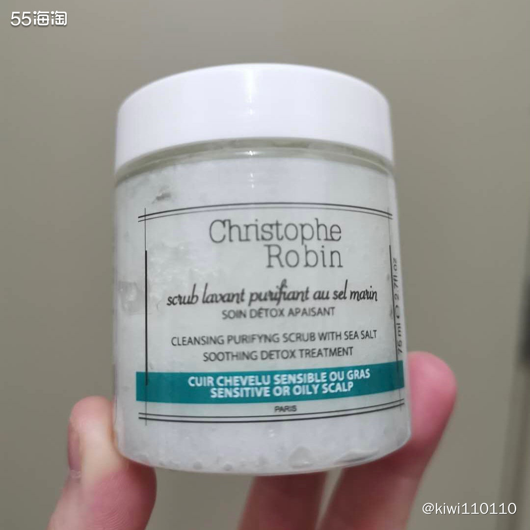 👩🏻脱发自救：CR海盐洗发膏，一周一次的头皮清洁！  除