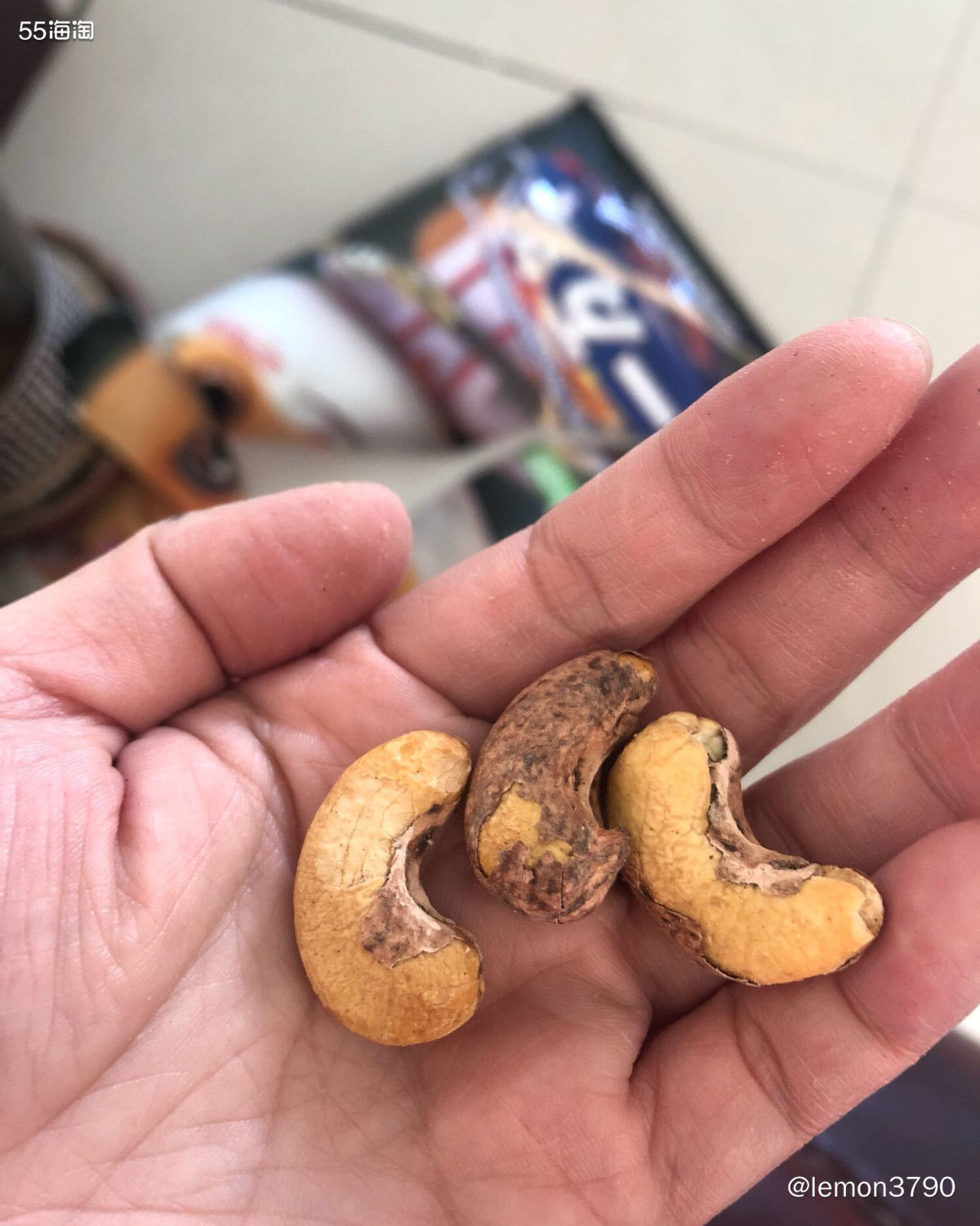 腰果买起来 昨天听孩子爷爷说要腰果，立马去天猫超市看一看。一