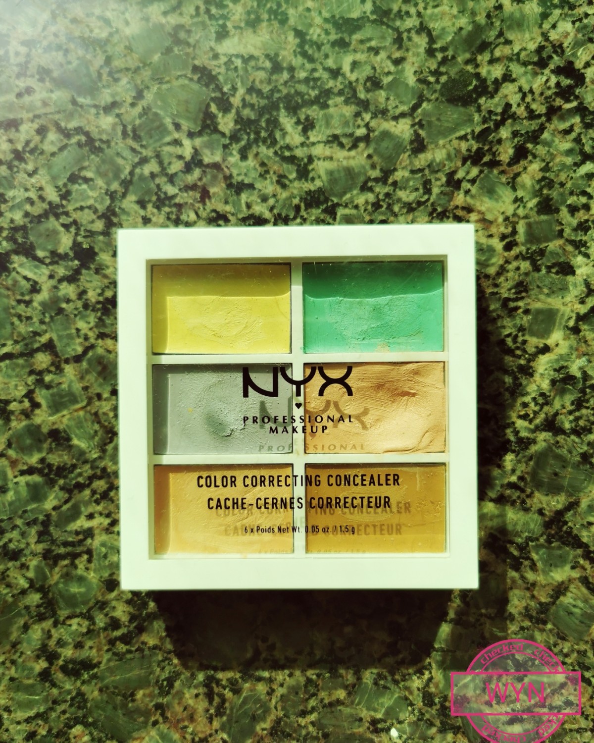 #新春晒单挑战# NYX六色遮暇盘  想必不少小伙伴都种草了