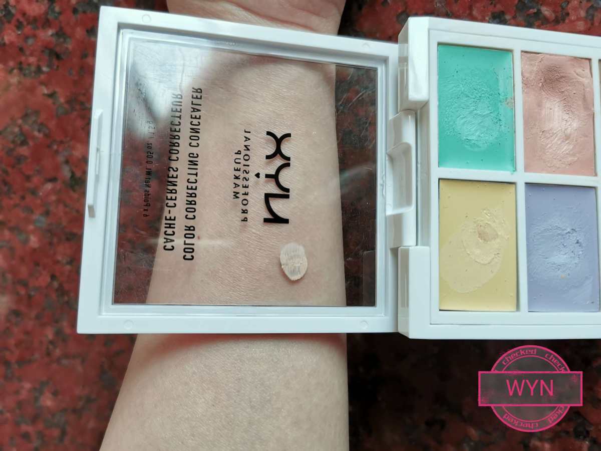 #新春晒单挑战# NYX六色遮暇盘  想必不少小伙伴都种草了