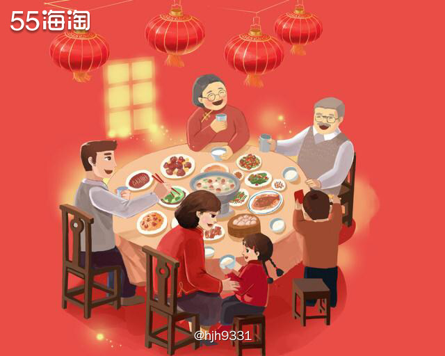 年夜饭 ✨✨✨  上海人本地人吃年夜饭其实也不是很讲究 当然