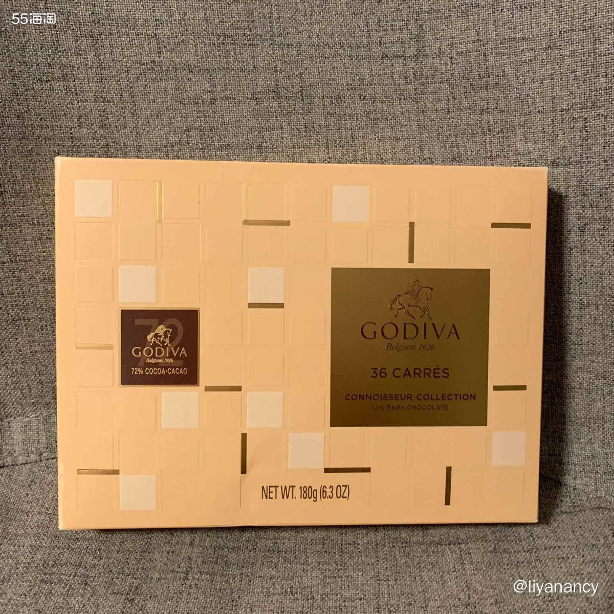 godiva黑巧克力  🍓这个也是春节期间买的巧克力，亚马