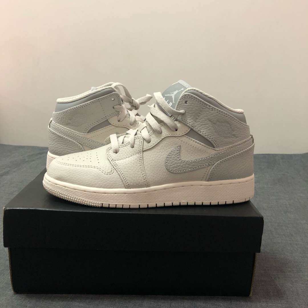 海淘开箱记！Air Jordan 1 Mid银灰+可乐送自营