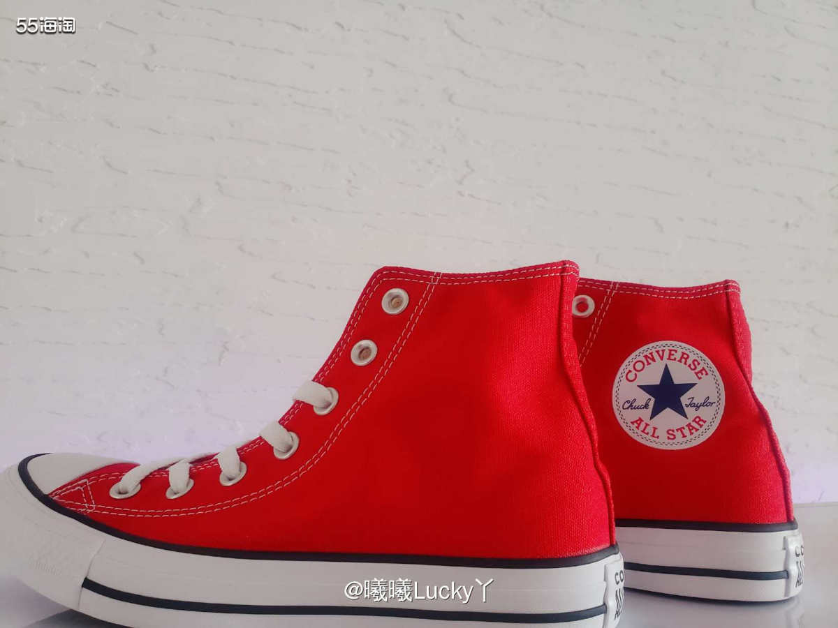 曦曦的新春晒单✔ 红红火火converse  ♛匡威的帆布鞋
