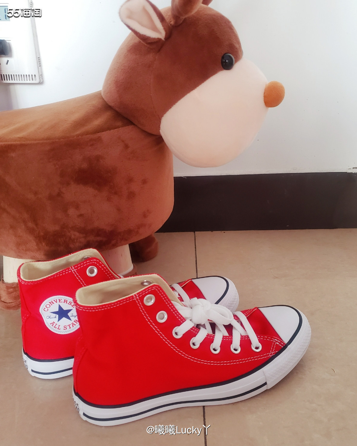 曦曦的新春晒单✔ 红红火火converse  ♛匡威的帆布鞋