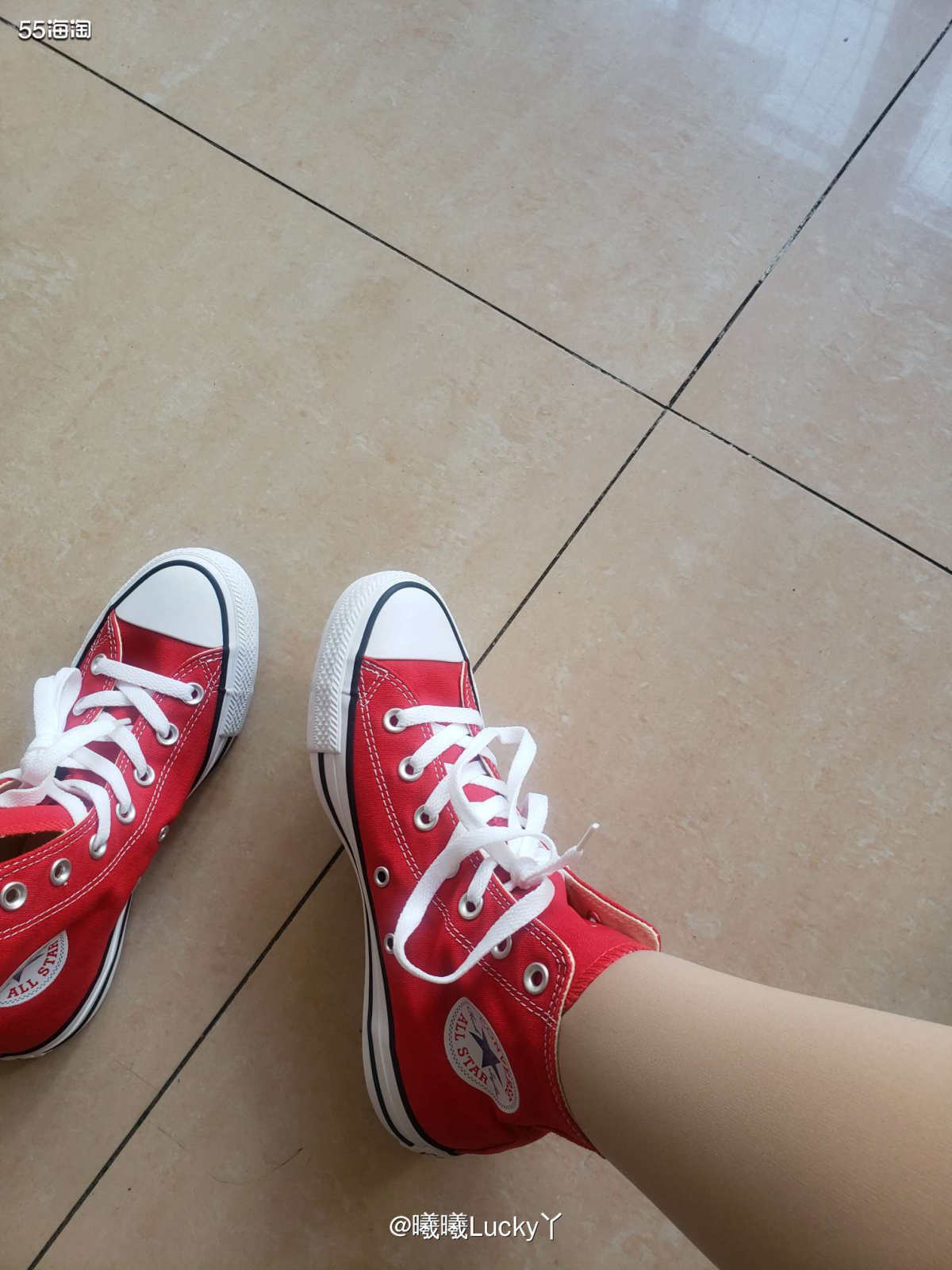 曦曦的新春晒单✔ 红红火火converse  ♛匡威的帆布鞋