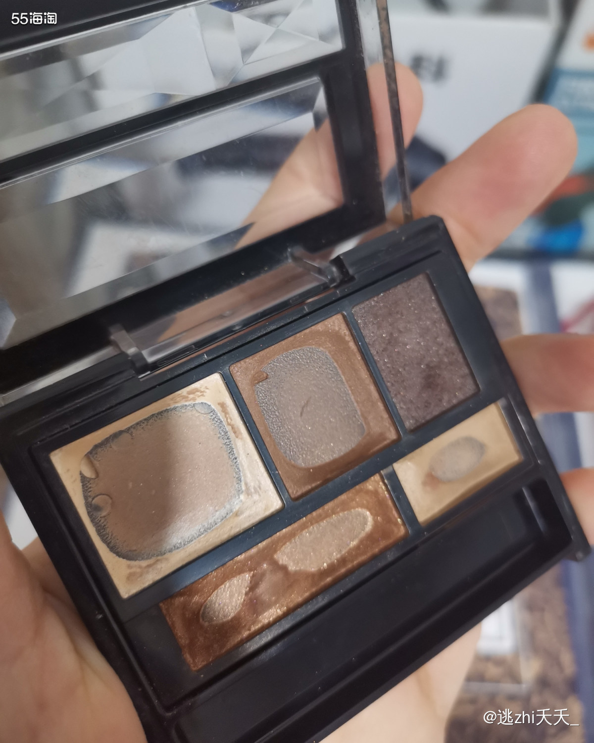 #新春晒单挑战#KATE骨干五色眼影BR-2  ✔️ 购买网