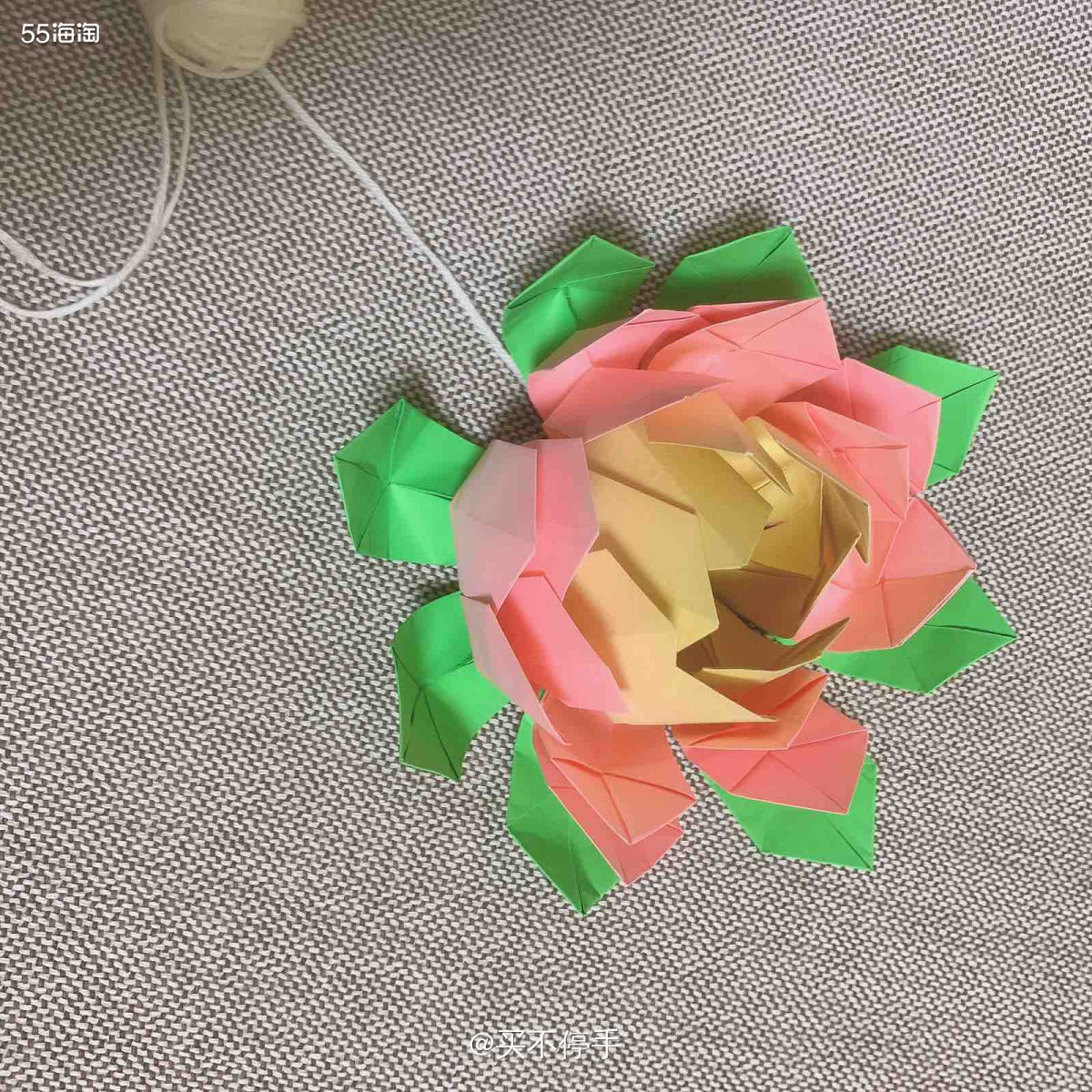 #宅家不无聊#手工第二次 “宝莲灯” ‼️万万没想到，幼儿园