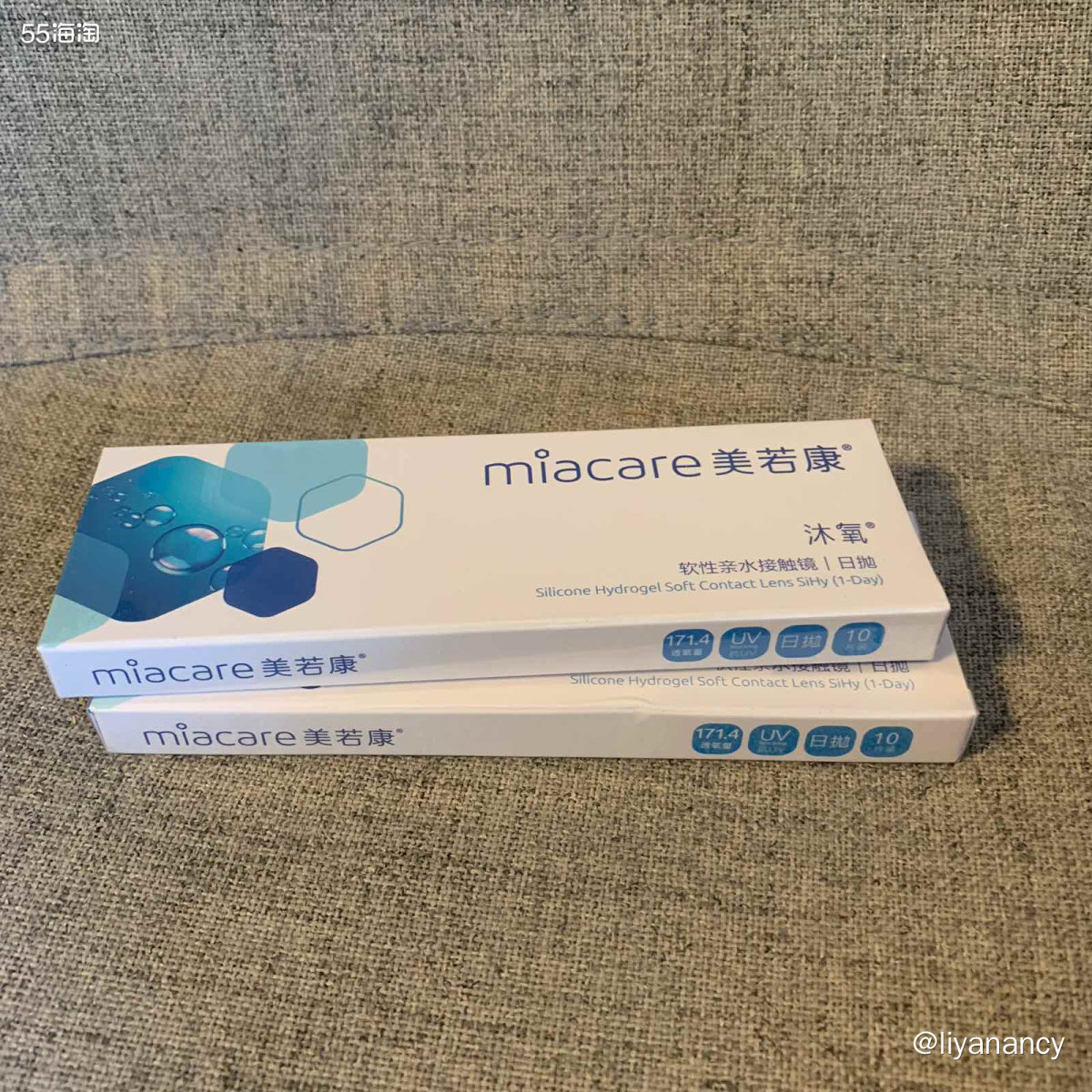 美若康沐氧硅水凝胶日抛隐形眼镜  🍇这个是在视客眼镜网上中