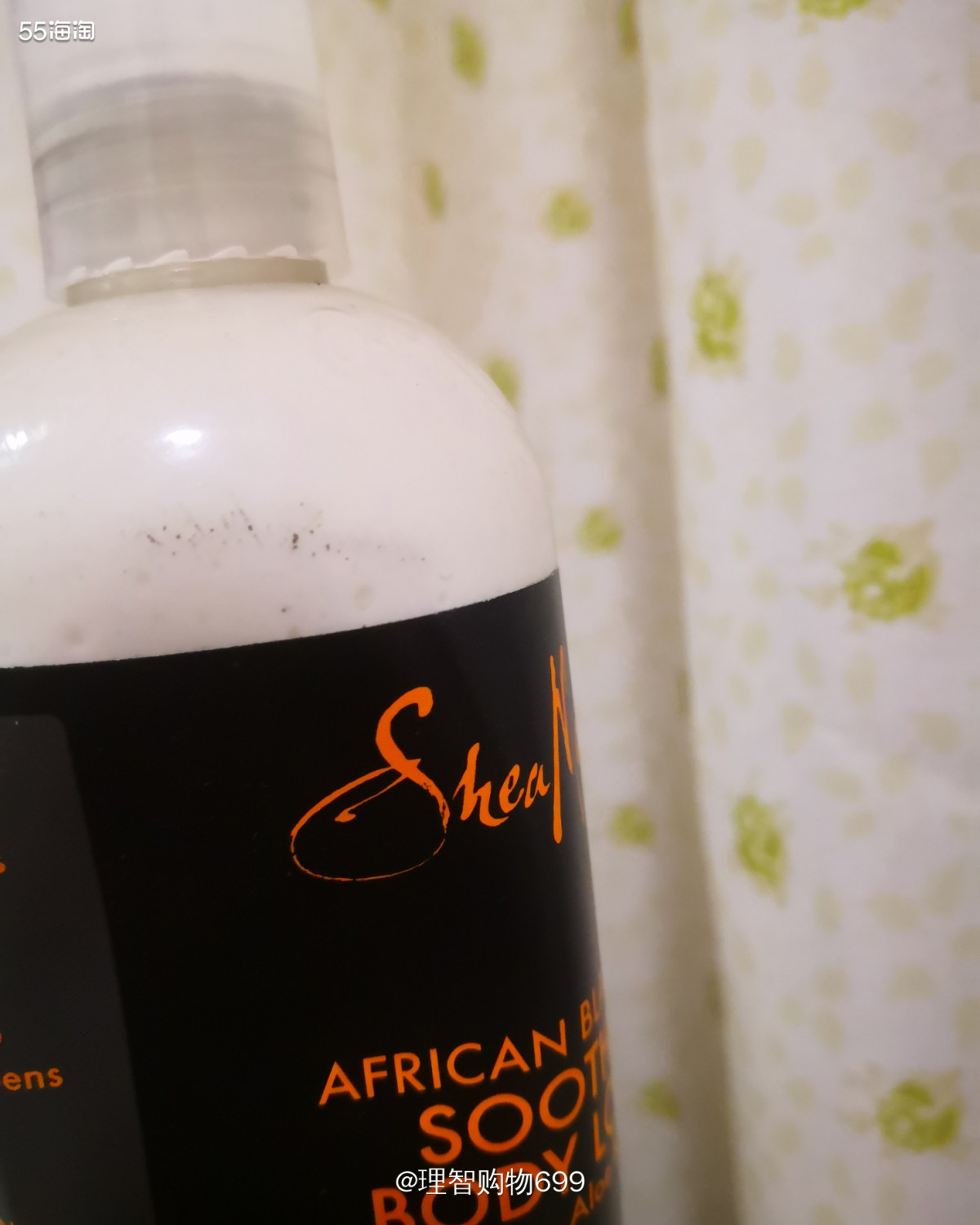 开箱！shea moisture非洲黑皂身体乳  🏷👉�