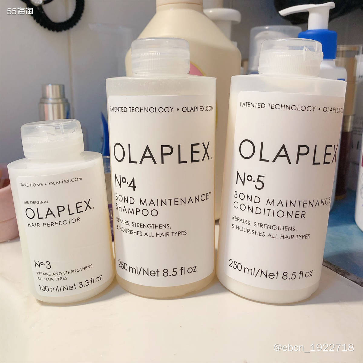 olaplex洗护套装使用分享 👧🏻👧🏻👧🏻我的