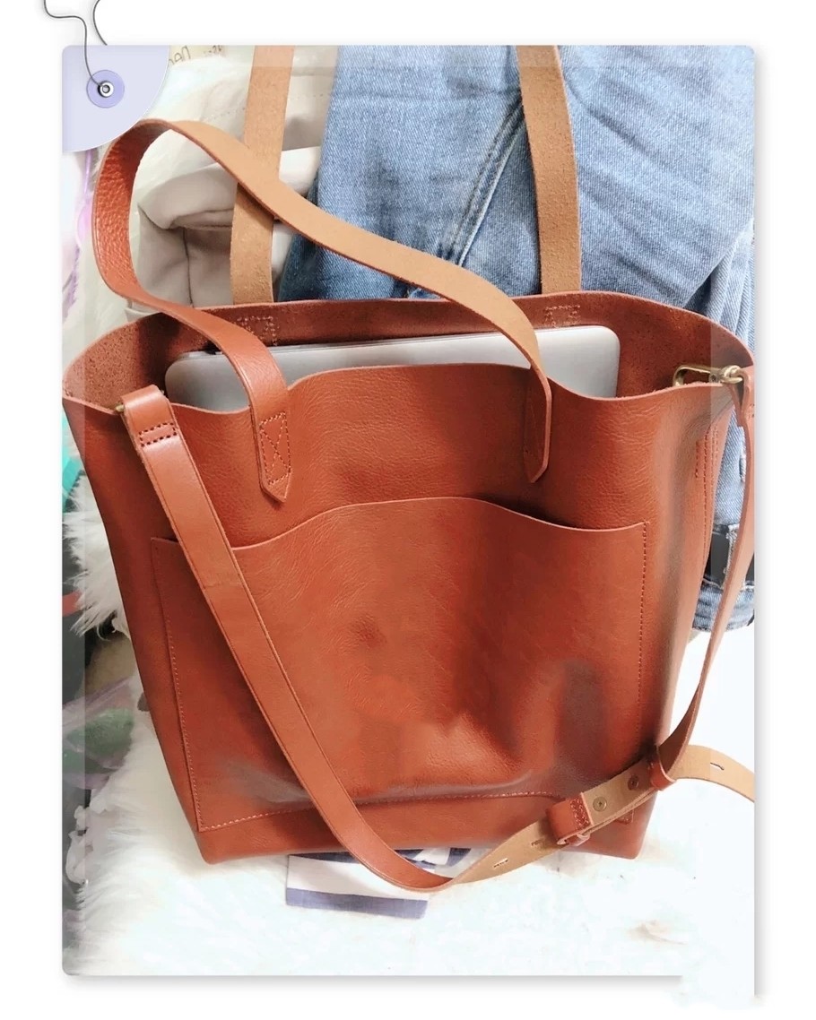 🌟海淘剁手记 Madewell可以单肩背的托特包 J.Cr