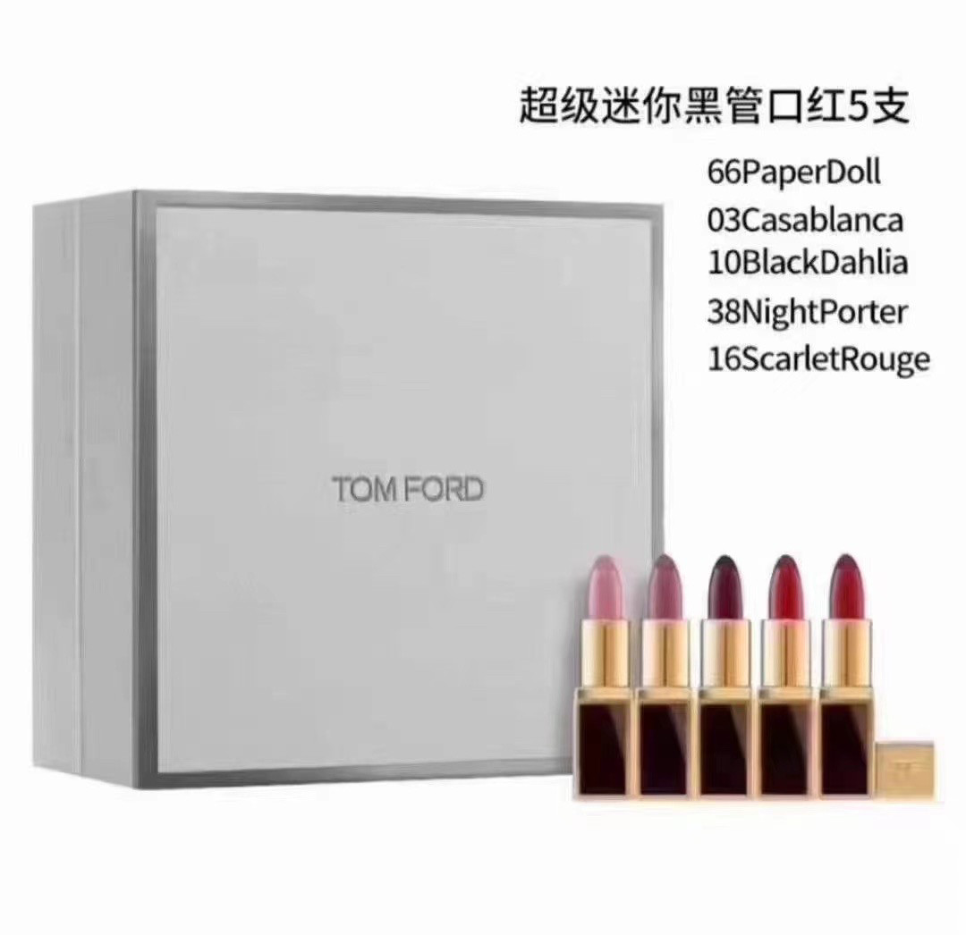 现货特价💰580包邮 Tom ford黑管mini口红套装