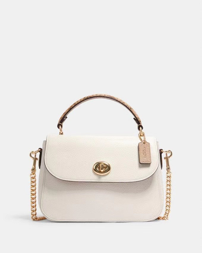 Coach 新款marlie系列邮差包，杨紫代言明星款，内有