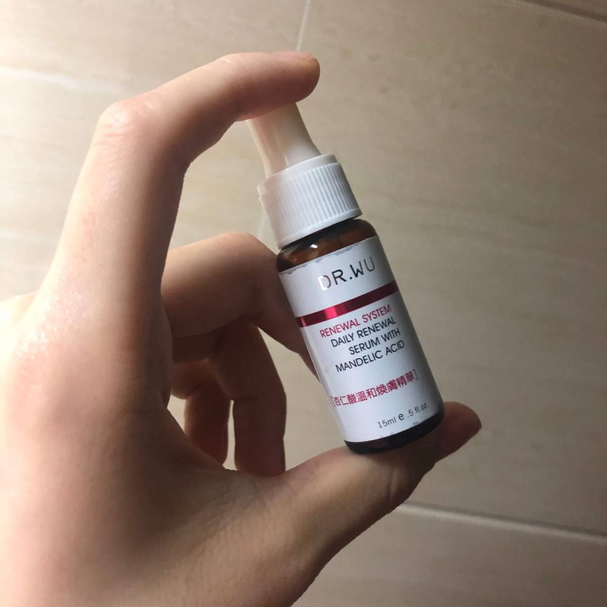 🌟新春晒第1⃣️1⃣️单🌟Dr.Wu杏仁酸8%肌也可尝试