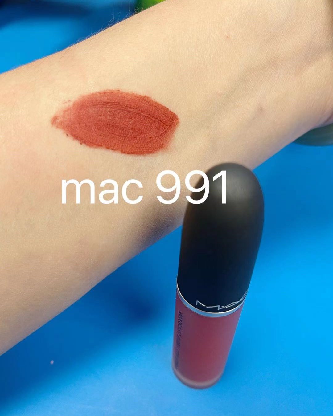 🎉新春晒单挑战之强烈款柔雾唇釉MAC991   💄美出新