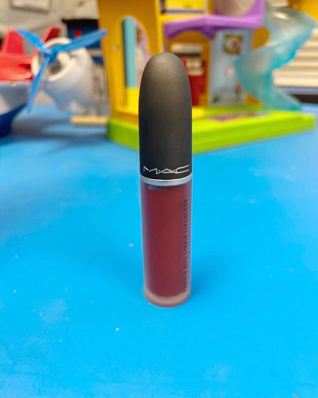 新春晒单挑战MAC柔雾唇釉994   浓郁浆果红棕！994是