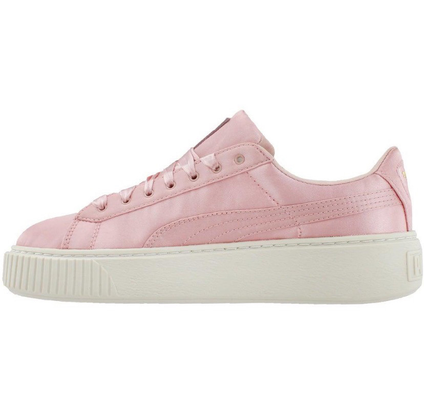 Puma|puma 樱花粉 丝绸松糕鞋 只有大码38到41码