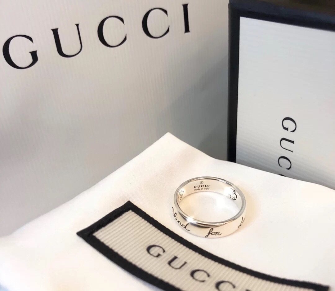 ✨Gucci blind for love戒指✨Gucci戒