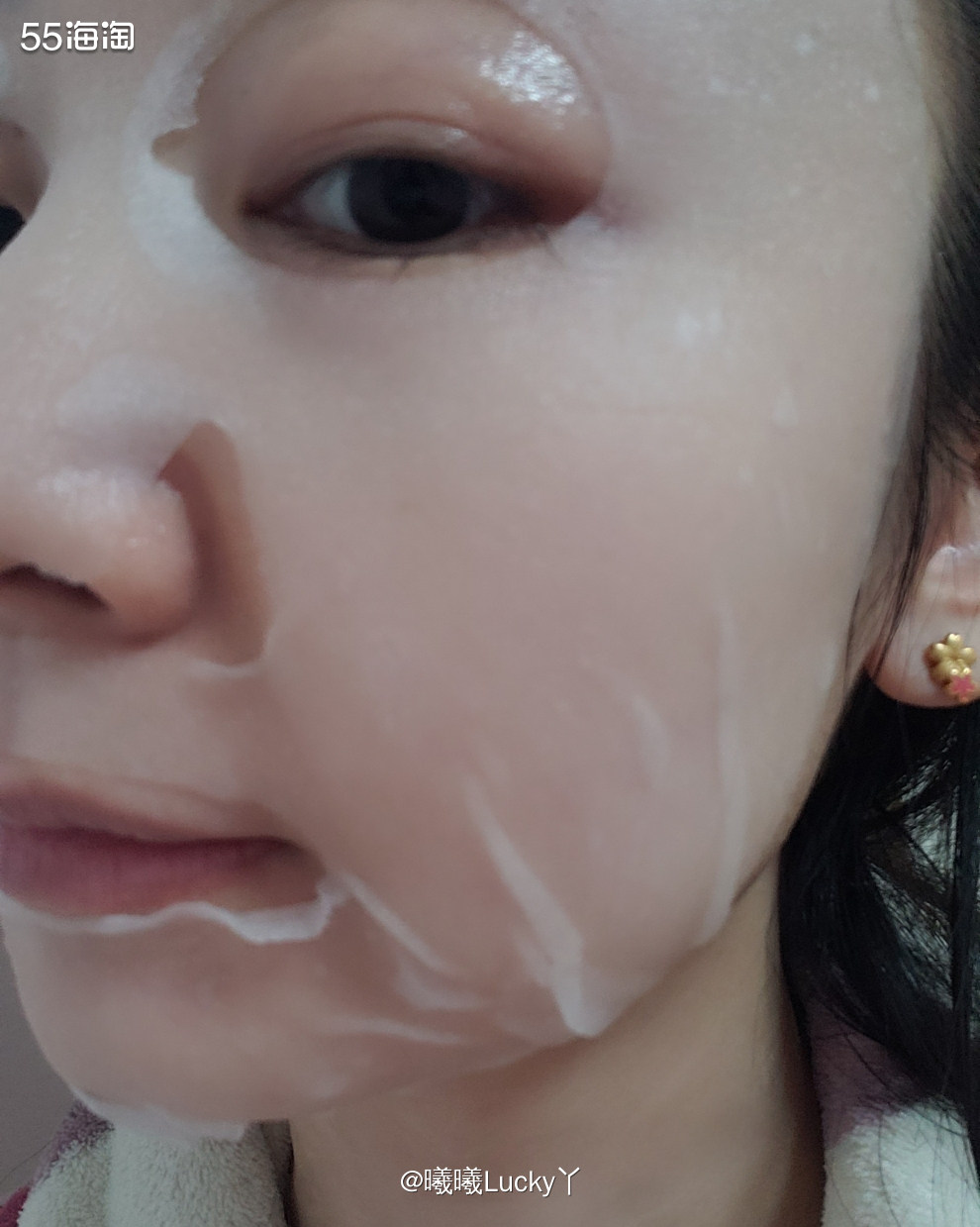 面膜打卡挑战✔ 用冷敷贴  ♛今天是镇静舒缓的一天，拿出了用