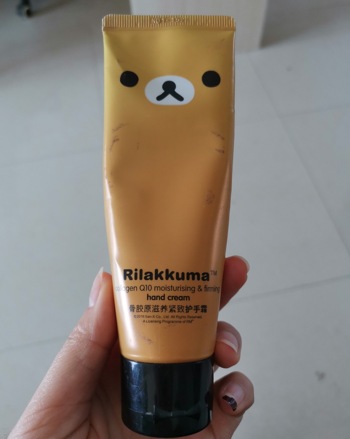 新春晒单挑战---屈臣氏骨胶原滋养紧致护手霜      平价