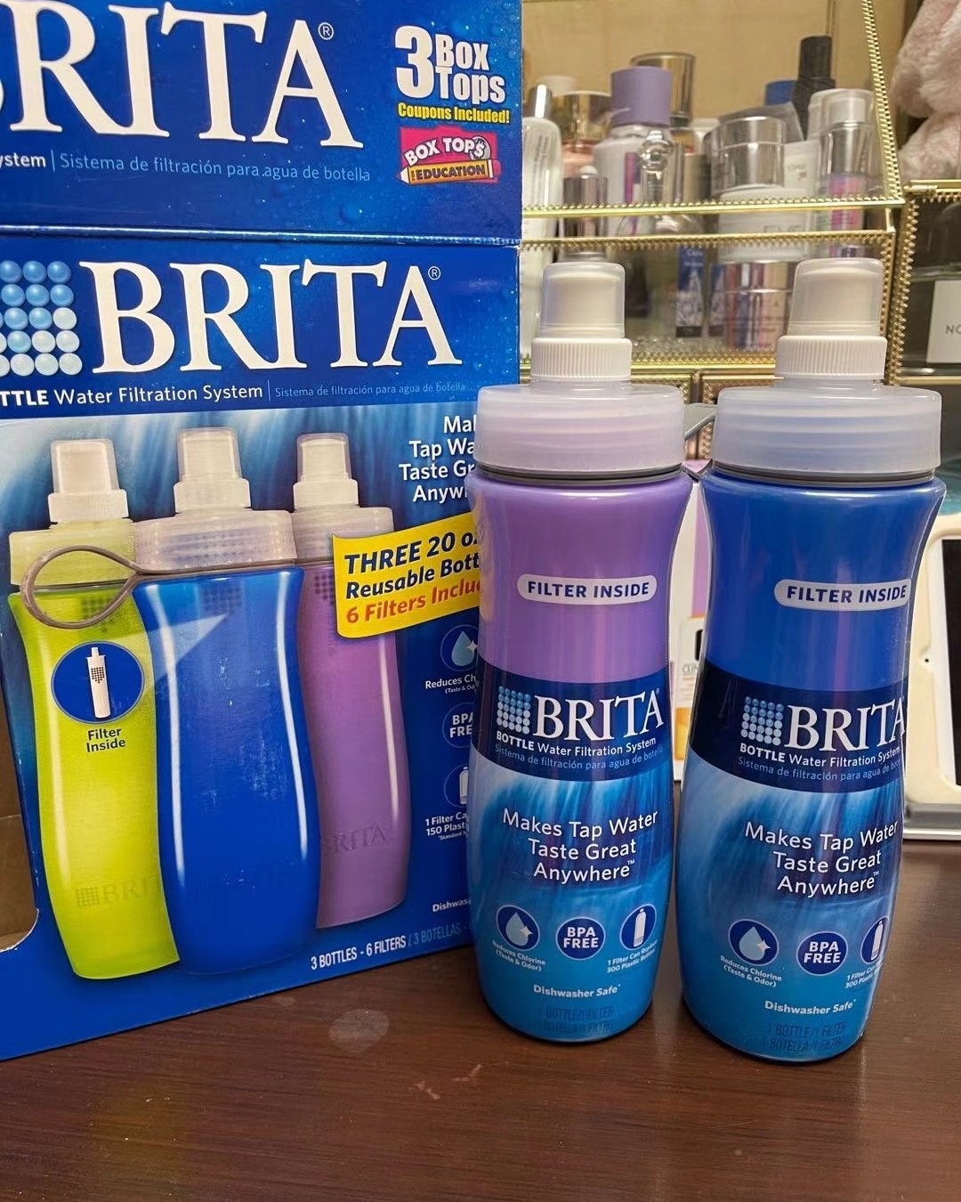 新春晒单之BRITA 碧然德过滤水杯！  水杯是亚马逊买的，