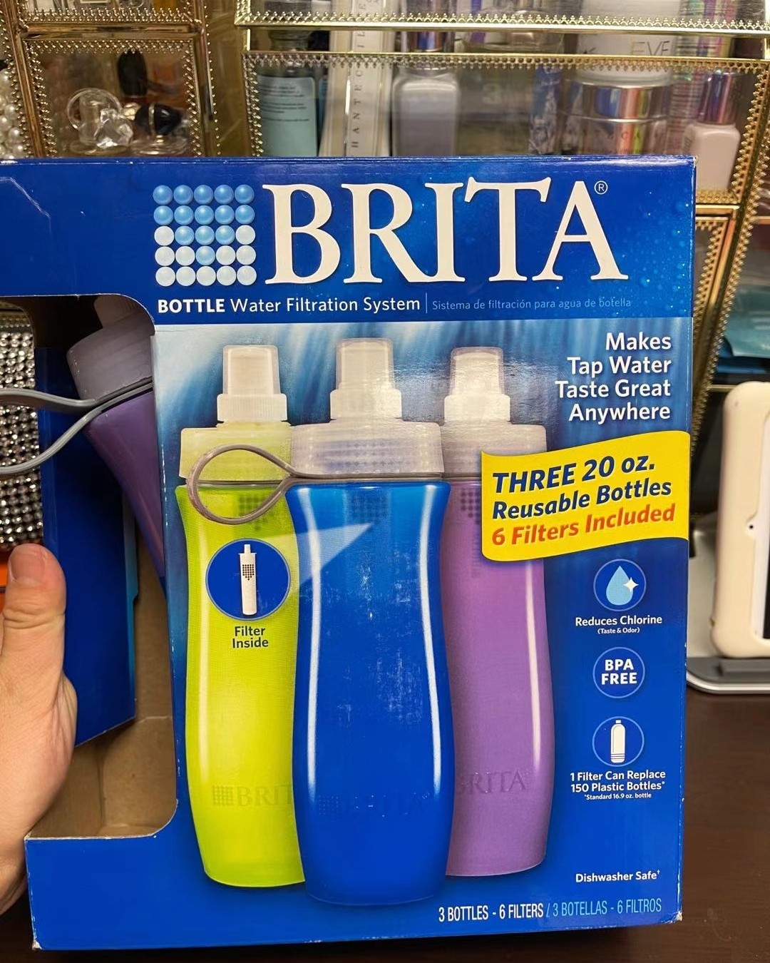 新春晒单之BRITA 碧然德过滤水杯！  水杯是亚马逊买的，