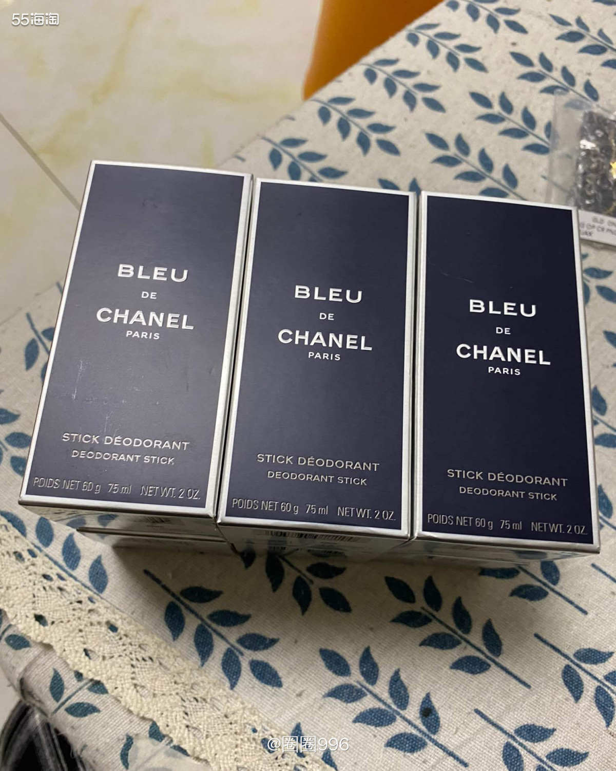 丝芙兰好物推荐香奈儿蔚蓝止汗膏