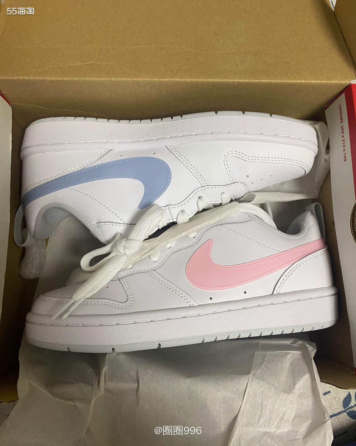 Nike court 鸳鸯大童鞋 nike court这个系
