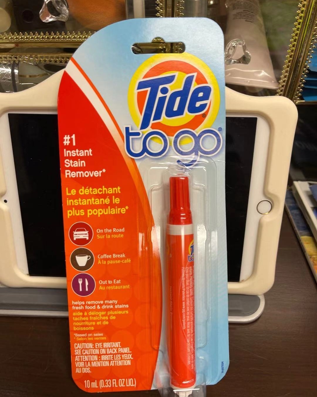新春晒单  应急去渍去污笔Tide to Go 汰渍便携白衣