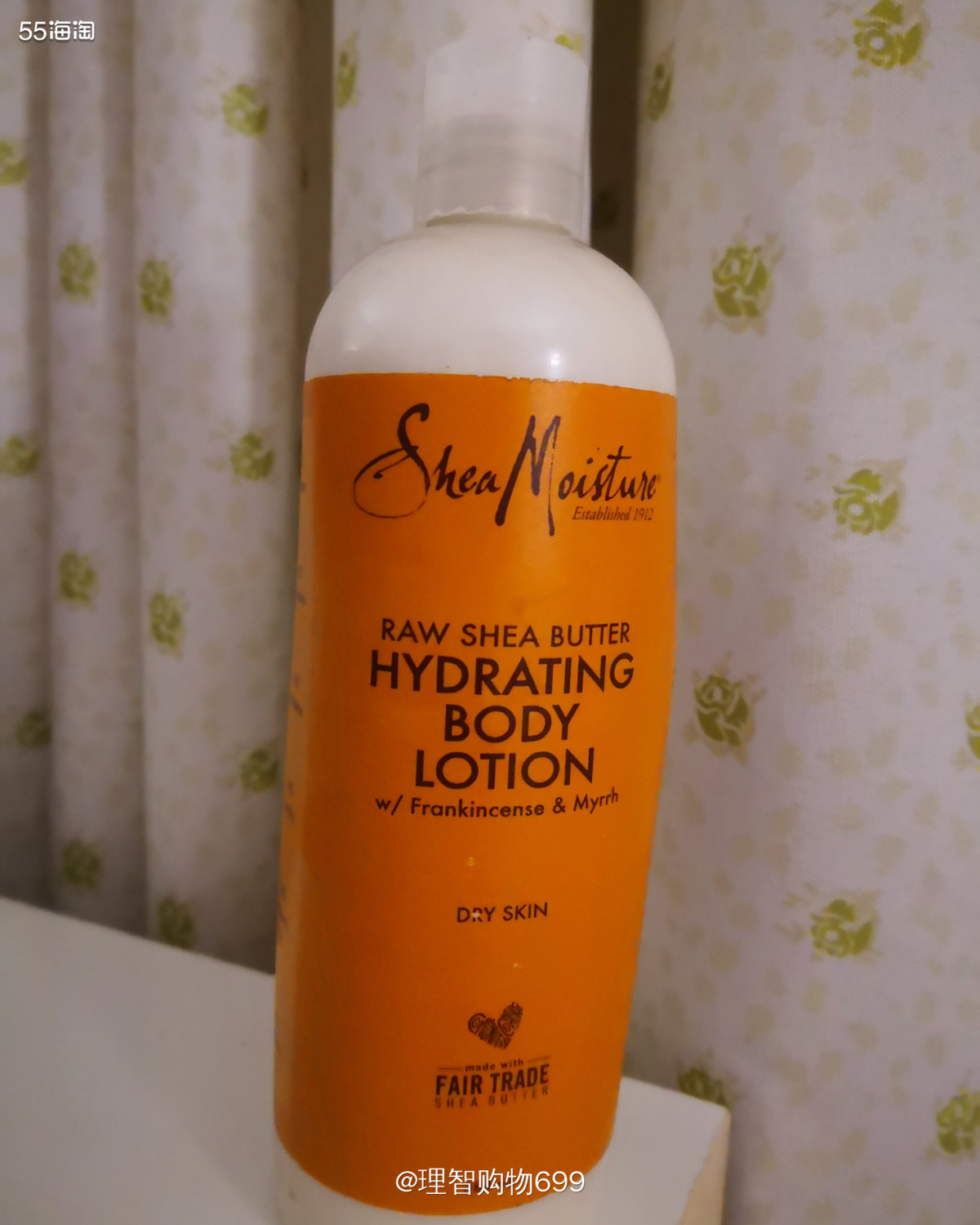 开箱！shea moisture乳木果身体乳  🏷👉🏻