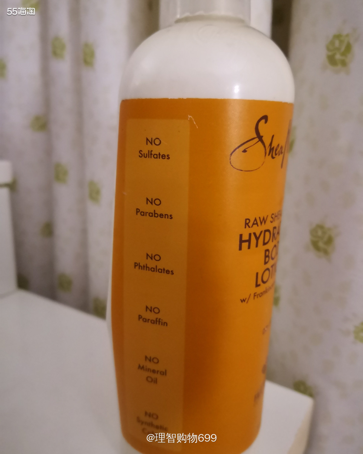 开箱！shea moisture乳木果身体乳  🏷👉🏻