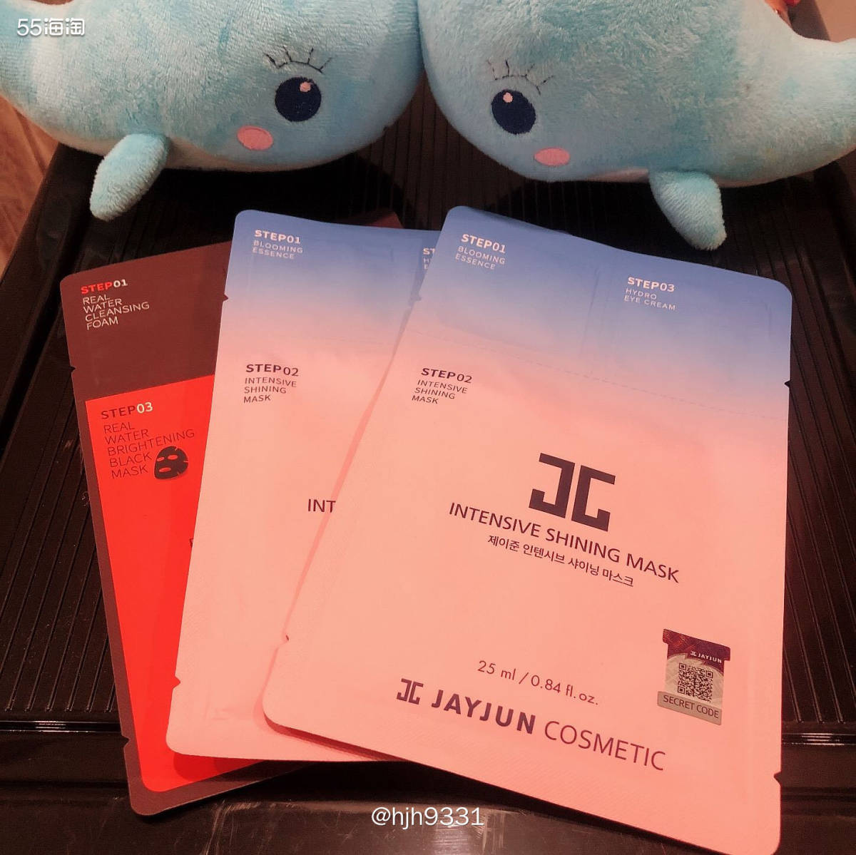面膜开箱记 ✨✨✨ JAYJUN捷俊水光、樱花面膜  天气逐