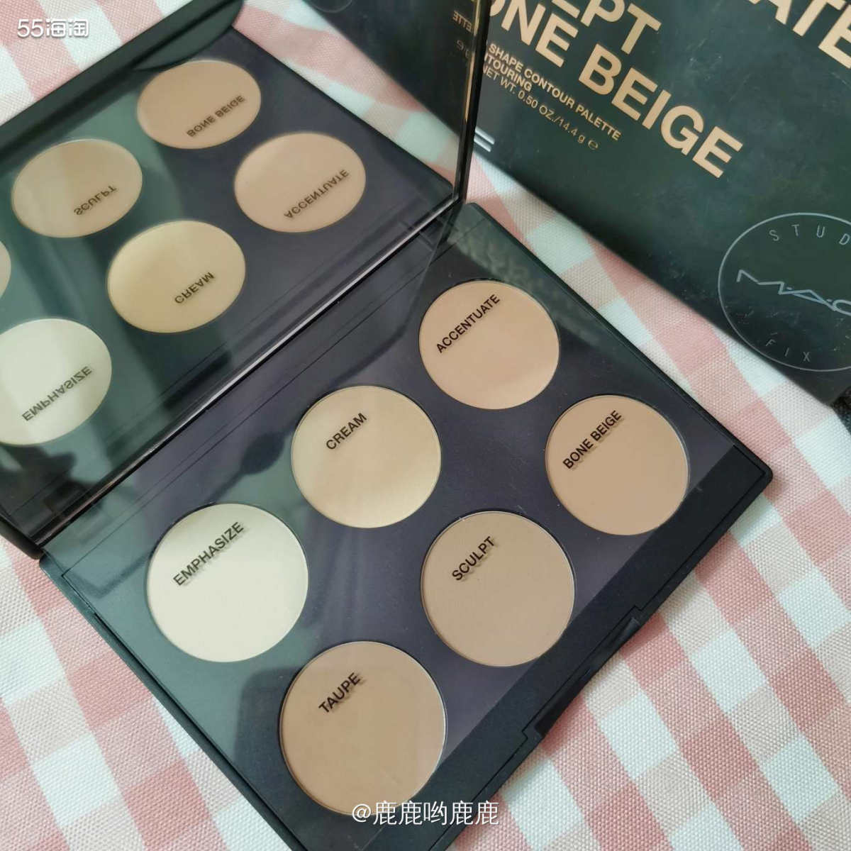 MAC6色修容盘light，我终于买到了  🌟 每次活动一