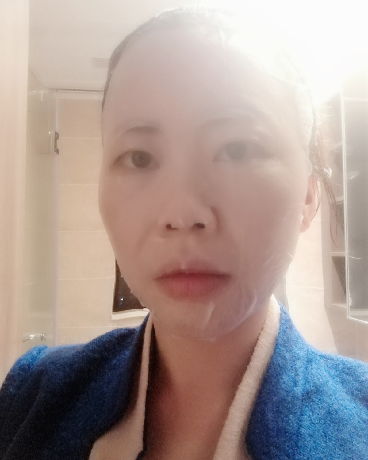 #7天面膜挑战# 第4天  继续宠幸敷尔佳面膜  发了几天面