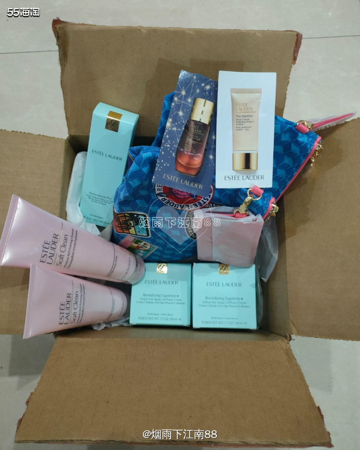 雅诗兰黛积分礼中环无忧一天清关超给力      💙昨天到货