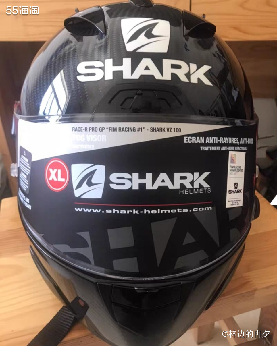 亚马逊海外购优品之Shark碳纤维王者系列赛盔： 如果说四个