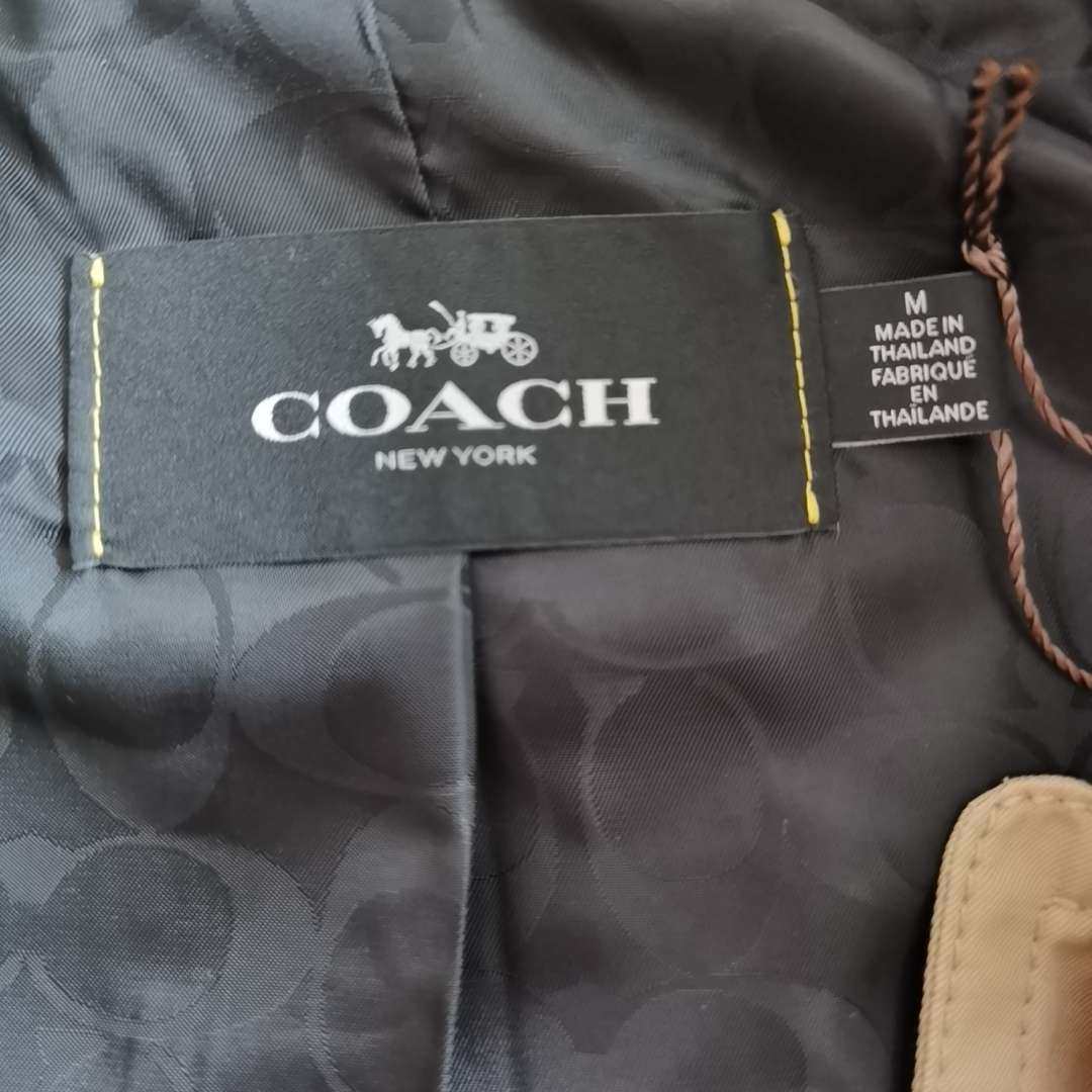 coach风衣M码全新仅试穿，本人身高172，体重135，肩