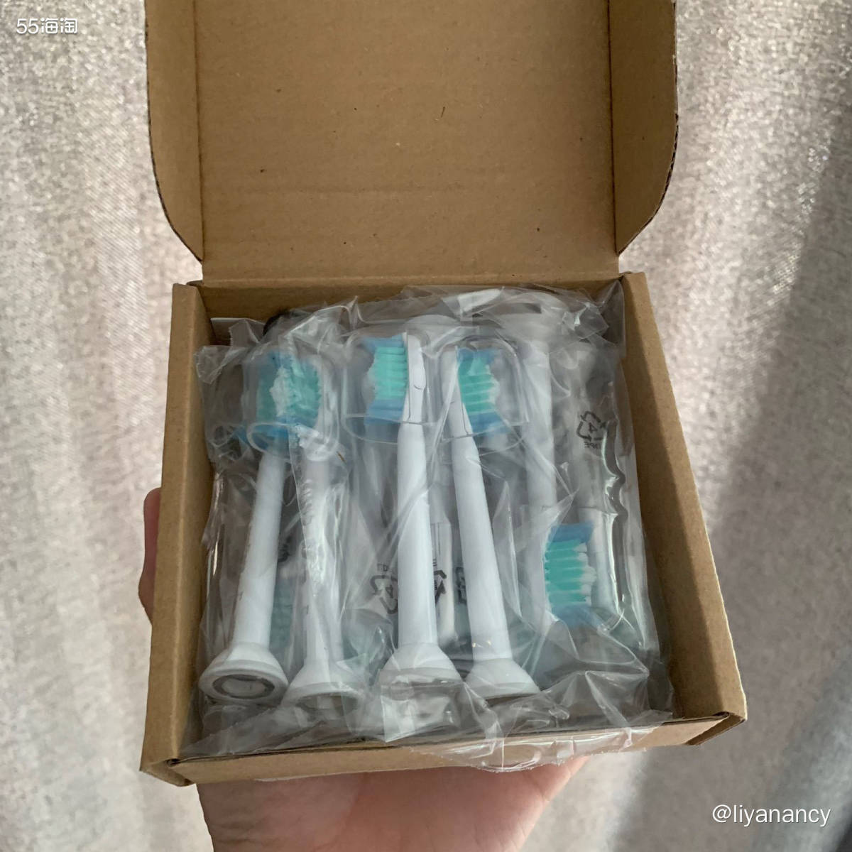 海淘开箱机 飞利浦电动牙刷头  🍇新到手的飞利浦电动牙刷头