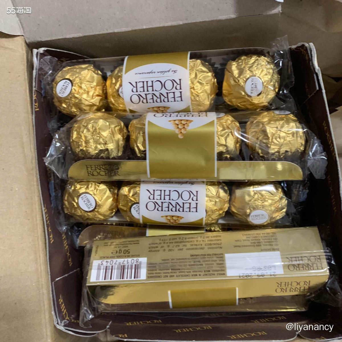 海淘开箱记 费列罗巧克力  🍇进入春天很多小伙伴都走上了抗