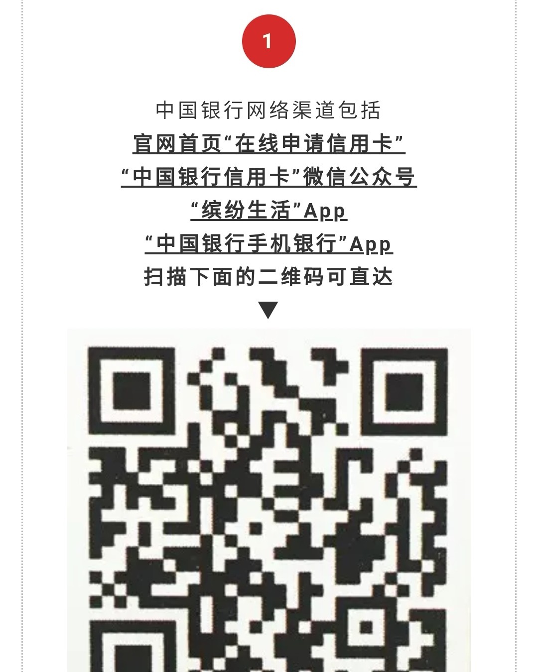 美国运通---中国银行申请步骤 ✅中国银行网络渠道包括：官网