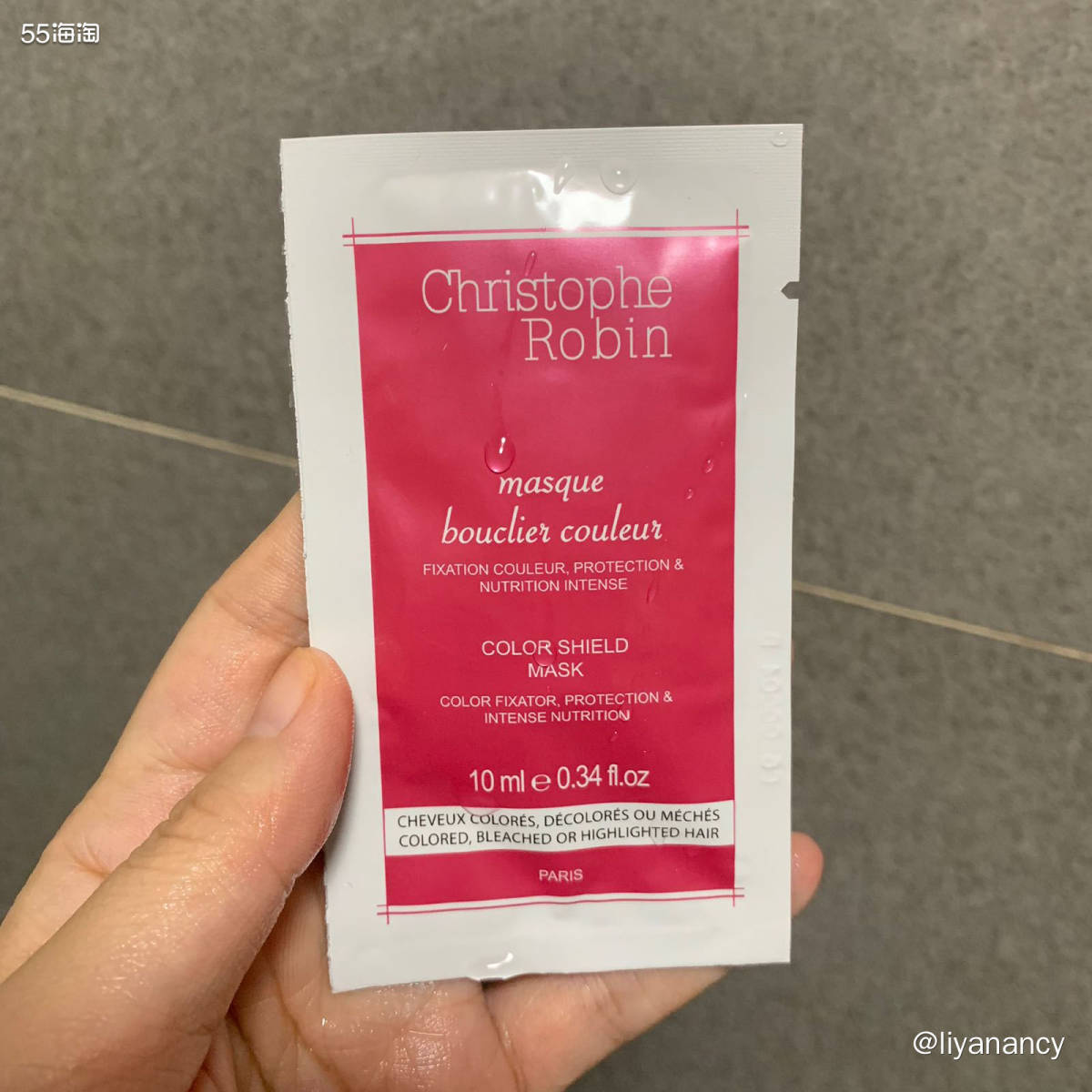 christophe robin固色发膜  🍇因为最近给头
