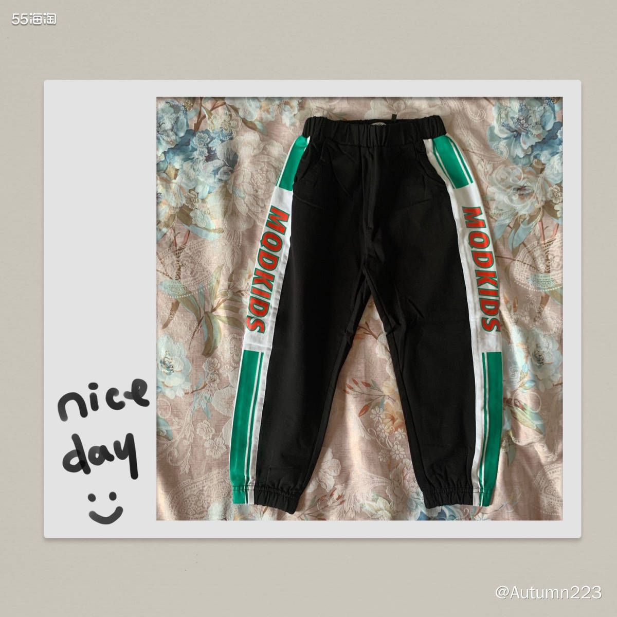 春季服装搭配之儿童卫衣卫裤搭配  💥我一直认为孩子穿衣服就