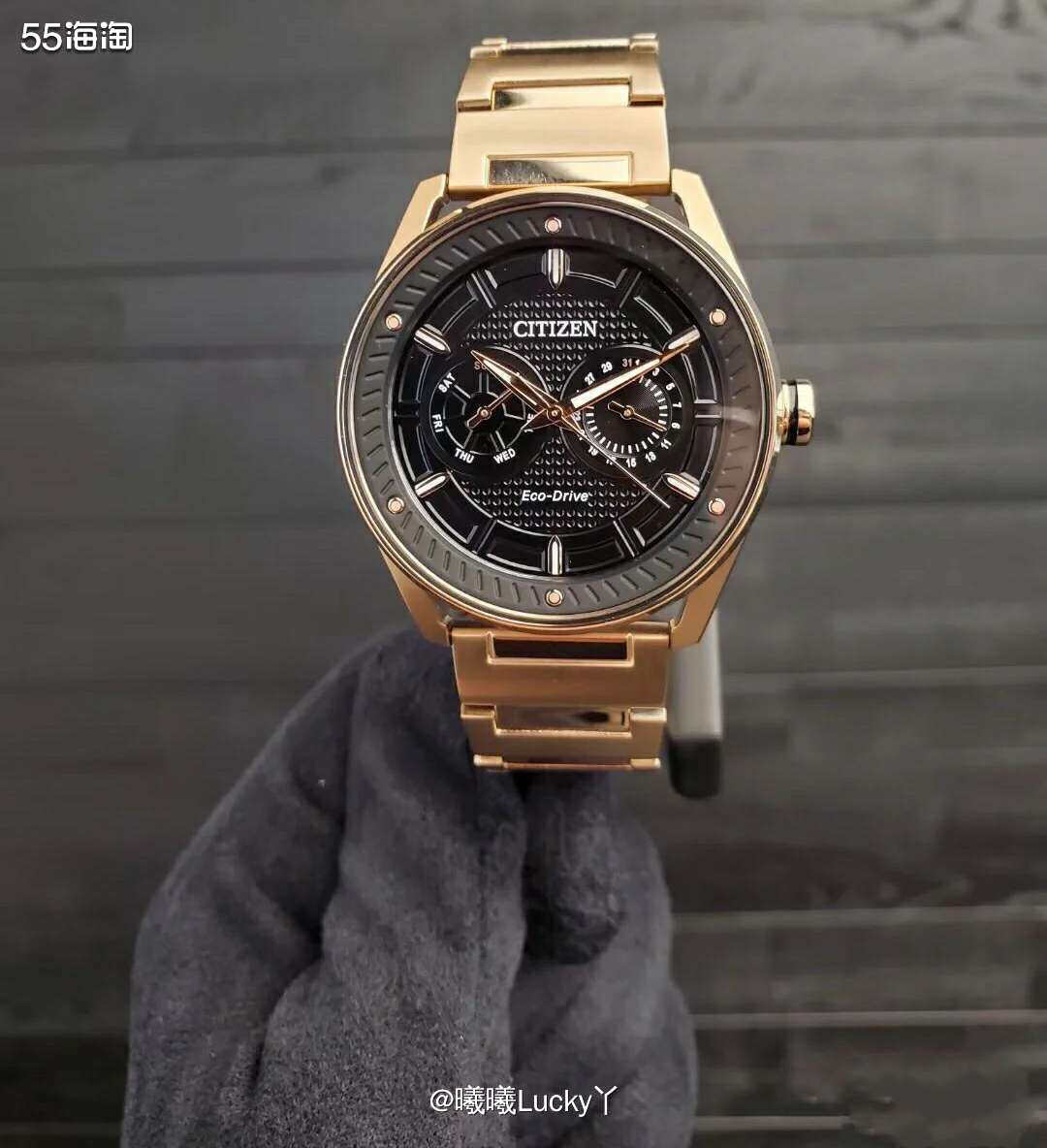 亚马逊海外购优品✔ 西铁城男士腕表  ♛如果想送给伴侣一款有