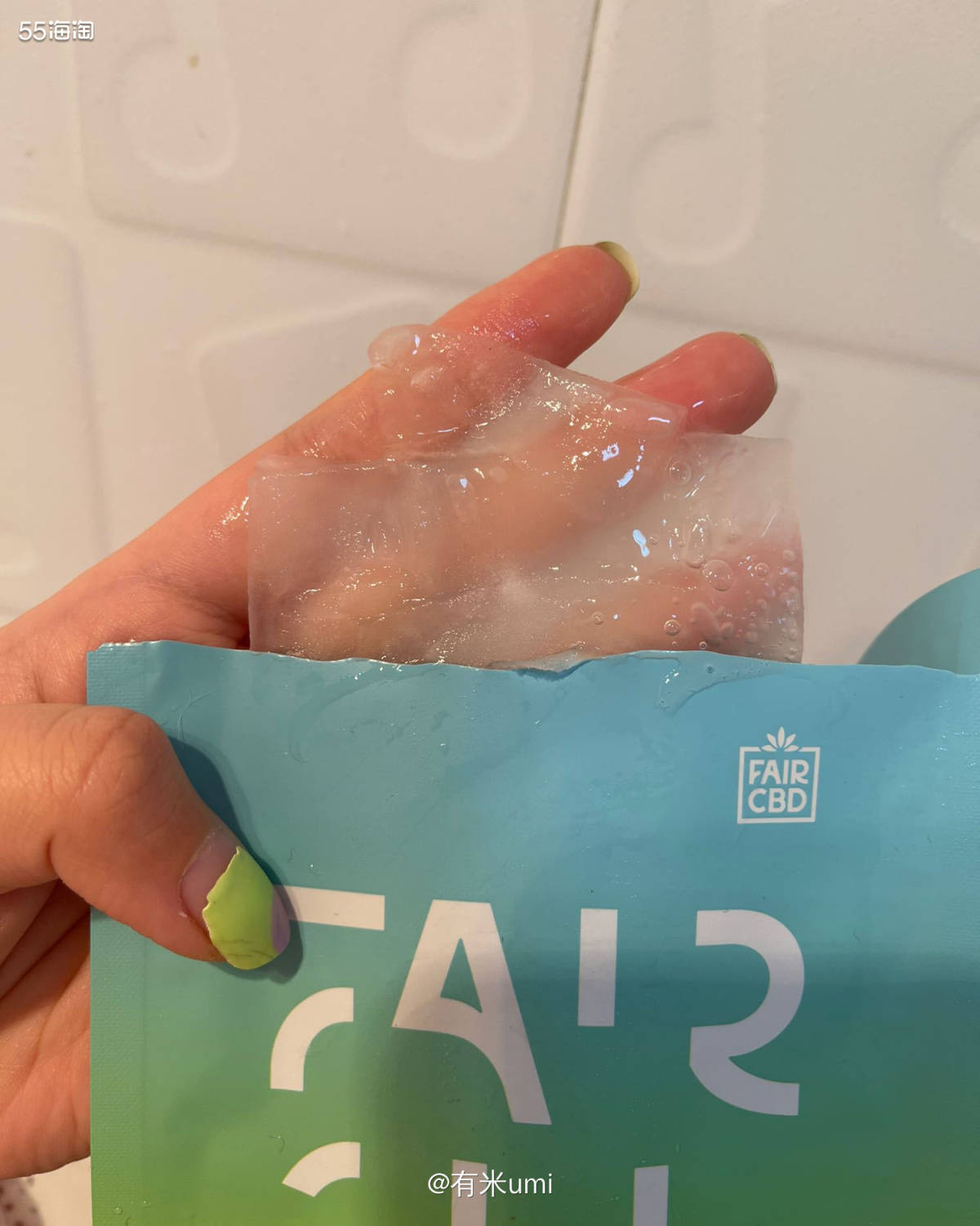 玻尿酸打底❣️面膜效果好不少诶！   👉🏻我本身是痘肌，