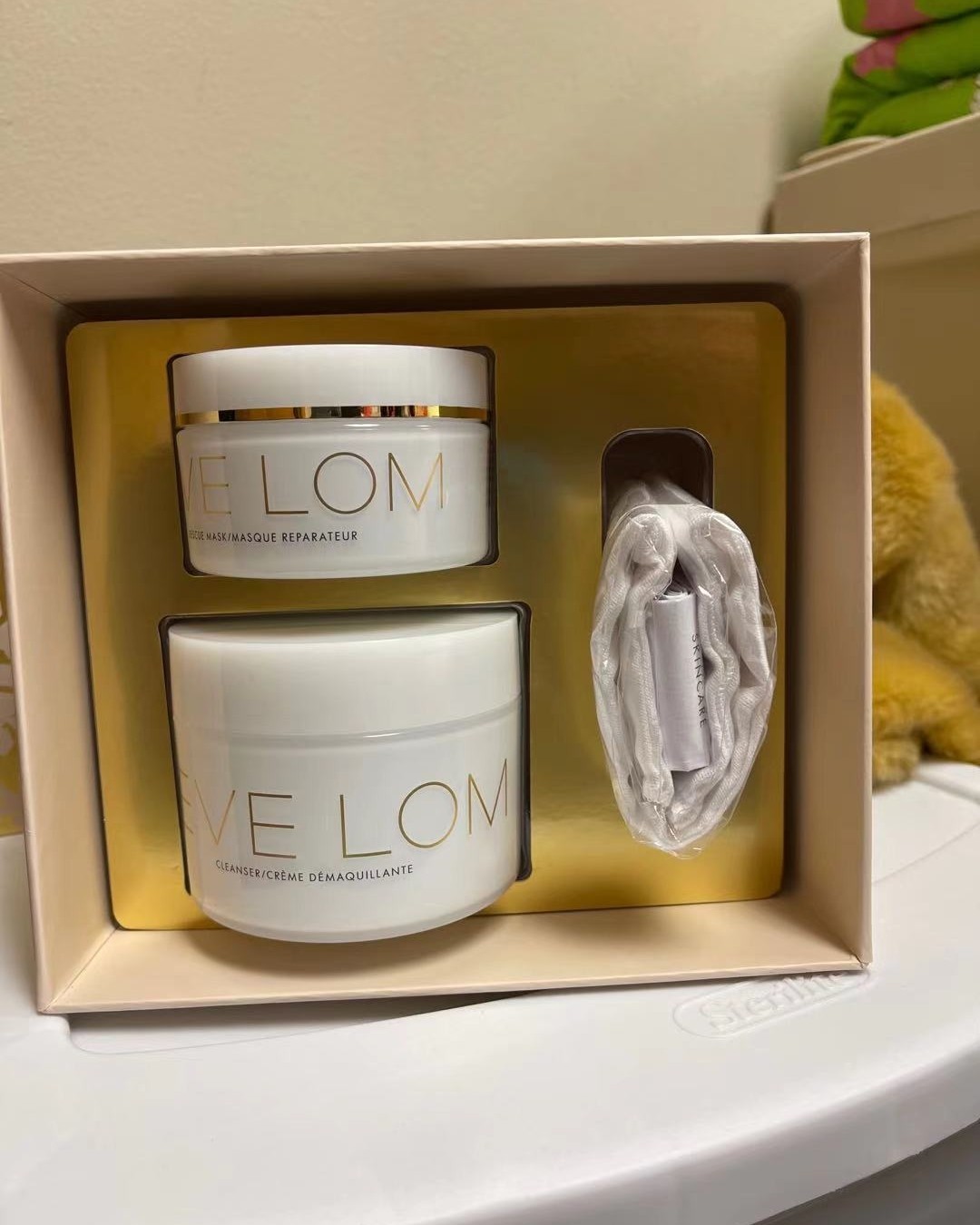 EveLom经典卸妆膏洁面膏面膜套盒    不保养的女人是没