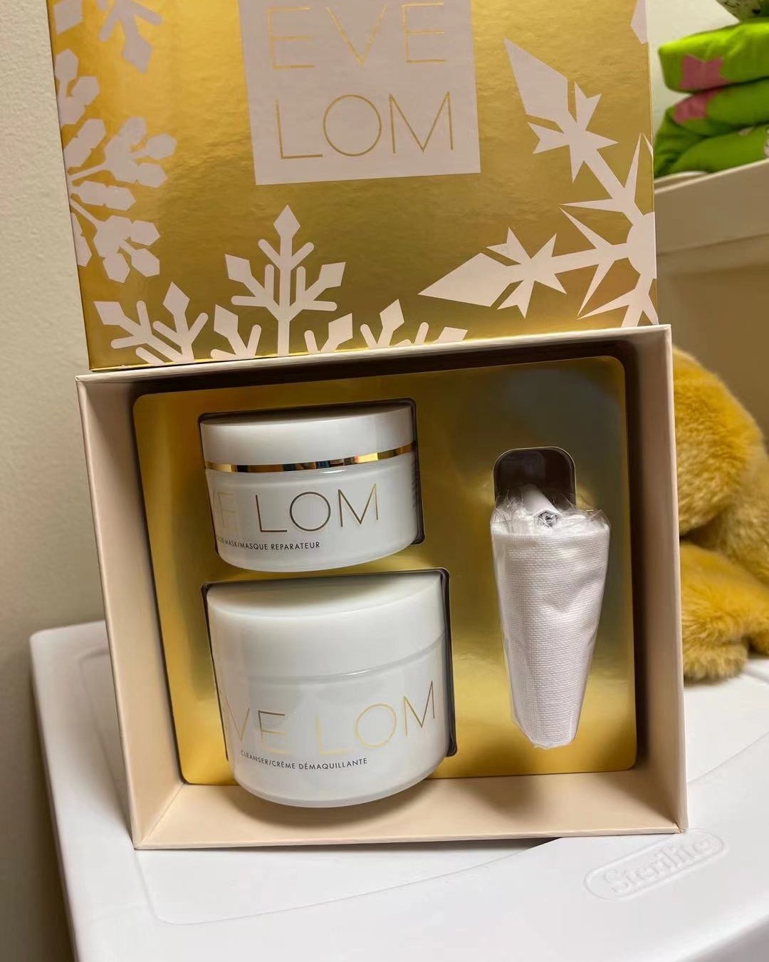 EveLom经典卸妆膏洁面膏面膜套盒    不保养的女人是没