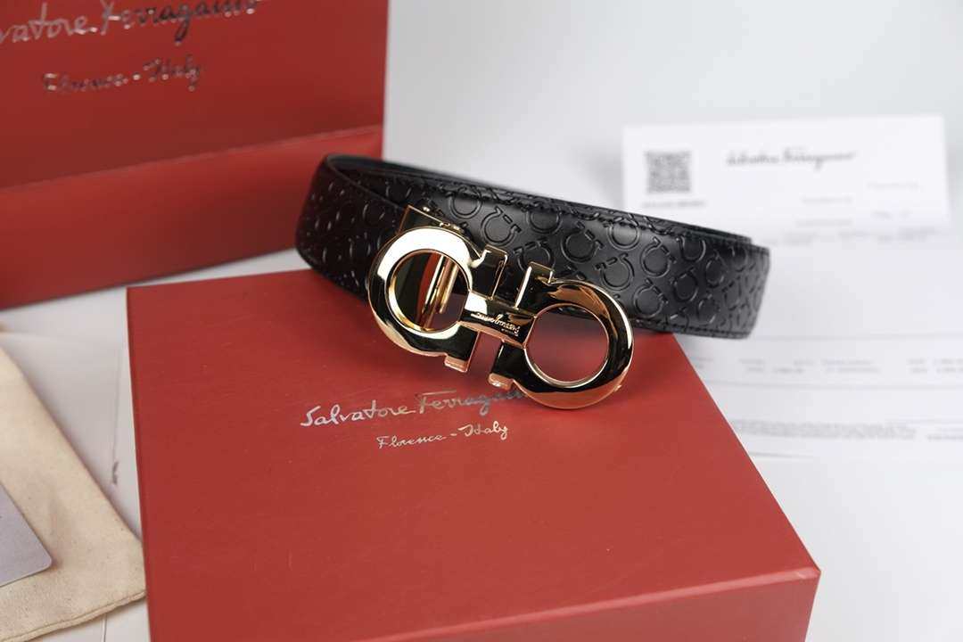 菲拉格慕双头腰带菲拉格慕皮带双扣礼盒套装 · 配件齐全，送礼