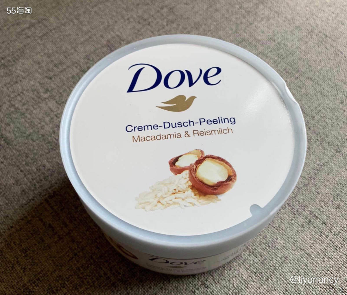 海淘剁手记 坚果磨砂膏  🍇dove家的磨砂膏应该也算是网